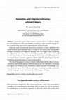 Research paper thumbnail of Semiotics and interdisciplinarity: Lotman’s legacy 