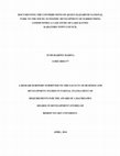 Research paper thumbnail of DOCUMENTING THE CONTRIBUTIONS OF QUEEN ELIZABETH NATIONAL PARK TO THE SOCIO- ECONOMIC DEVELOPMENT OF SURROUNDING COMMUNITIES A CASE STUDY OF LAKE KATWE- KABATORO TOWN COUNCIL