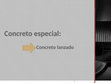 Research paper thumbnail of Concreto especial Concreto Lanzado