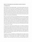 Research paper thumbnail of Impacts of the production and export of quinoa in bolivia