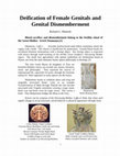 Research paper thumbnail of II-B: Deification of Female Genitals and Genital Dismemberment