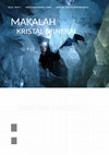 Research paper thumbnail of Laporan Makalah Kristal Mineral - Sifat Fisik Mineral - Johan Edwart