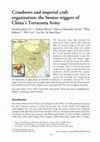 Research paper thumbnail of Crossbows and imperial craft organisation: the bronze triggers of China’s Terracotta Army (Li et al 2014, Antiquity 88)