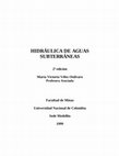 Research paper thumbnail of HIDRÁULICA DE AGUAS SUBTERRÁNEAS 2ª edición