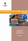 Research paper thumbnail of "Hard Yakka": Living with a disability in the West Kimberley