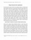 Research paper thumbnail of Rüzgar dönüyordu bütün coğrafyalarda