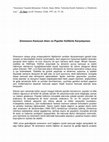 Research paper thumbnail of Sinemanın Kamusal Alanı ve Popüler Külltürle Karşılaşması 