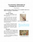 Research paper thumbnail of Circumcision's Motivations in Changing the Word of God