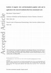 Research paper thumbnail of Synthesis of magnetic citric acid-functionalized graphene oxide and its application in the removal of methylene blue from contaminated water  