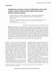 Research paper thumbnail of Simultaneous expression of serine acetyltransferase and cysteine synthase results in enhanced sulfate uptake and increased biomass in Ipomaea aquatica