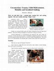 Research paper thumbnail of Circumcision: Trauma, Child Maltreatment, Modality and Socialized Stalking