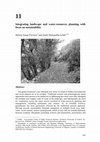 Research paper thumbnail of Integrating landscape and water-resources planning with focus on sustainability