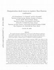 Research paper thumbnail of Dissipationless shock waves in repulsive Bose-Einstein condensates