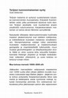 Research paper thumbnail of Terijoen luonnonmaiseman synty (a popular paper in Finnish) (2013)