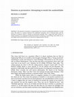 Research paper thumbnail of Gilbert, Michael A. 2012.  Emotion as permeative: Attempting to model the unidentifiable. Psychology, Emotion, and the Human Sciences. Windsor, ON