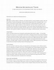 Research paper thumbnail of MAT - Medicine Anthropology Theory - Submissions