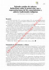 Research paper thumbnail of Tejiendo sonidos de saberes: Reflexiones sobre la protección, uso y representaciones de los conocimientos y saberes tradicionales indigenas