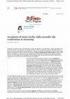 Research paper thumbnail of Accademia di Santa Cecilia: dalla ‘mousiké’ alla condivisione in streaming, «Blog del Fatto quotidiano», 29 Giugno, 2014