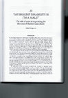 Research paper thumbnail of Wedgwood, N. (15 Nov 2013). “My biggest disability is I’m a male!” The role of sport in negotiating the dilemma of disabled masculinity’. In J. Hargreaves and E. Andersen (Eds.), Routledge Handbook of Sport, Gender and Sexuality. London: Routledge.