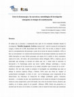 Research paper thumbnail of Entre la dramaturgia y las narrativas: metodologías de investigación emergentes en tiempos de transformación