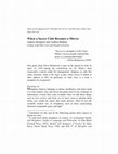 Research paper thumbnail of "When a Soccer Club Becomes a Mirror" (with Andrea Borghini), in T. Richards  (ed.), Soccer and Philosophy (Open Court, 2010)