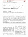 Research paper thumbnail of Evolution of American mud crabs (Crustacea, Decapoda, Brachyura, Xanthoidea) inferred from nuclear and mitochondrial markers with comments on adult morphology.