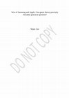 Research paper thumbnail of Samsung and Apple law