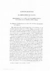 Research paper thumbnail of El cristianismo en Illici. Descubrimiento de la planta de una iglesia cristiana en la loma de la Alcudia junto á Elche (1905).