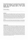 Research paper thumbnail of The Earliest Evidence for Lead Extraction in Northern Europe and Possible Lead Miners' Burials: Early Bronze Age Lead Mining dated to the Second Millennium BC