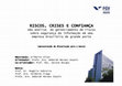 Research paper thumbnail of RISCOS, CRISES E CONFIANÇA - Apresentação Banca (RISKS, CRISIS, AND CONFIDENCE - Presentation Banking)