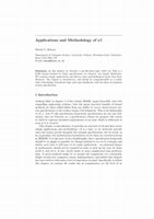 Research paper thumbnail of Applications and Methodology of nuZ