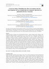 Research paper thumbnail of Learn by doing: Modelling the effect of training and job interruptions on tree cutting time for chainsaw operators in plantation forests, Tanzania