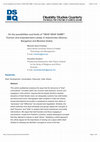 Research paper thumbnail of On the possibilities and limits of "DEAF DEAF SAME": Tourism and empowerment camps in Adamorobe (Ghana), Bangalore and Mumbai (India)