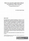 Research paper thumbnail of Hacia una atención médica intercultural con poblaciones Mbya Guaraní