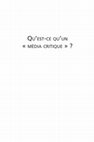 Research paper thumbnail of Des médias de mouvements aux mouvements de médias: Retour sur la genèse du « Réseau Intercontinental de Communication Alternative » (1996-1999