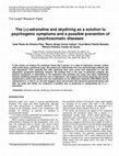 Research paper thumbnail of Adrenaline and skydiving as a solution to psychogenic symptoms and a possible prevention of psychosomatic diseases