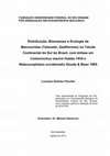 Research paper thumbnail of Distribution, Biomass and Ecology of Macrouridae (Gadiformes) on the slope of Southwestern Brazil