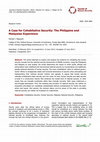 Research paper thumbnail of (Journal of Human Security 2014): A Case for Cohabitative Security: The Philippine and Malaysian Experience