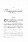 Research paper thumbnail of 2007. Failed Decolonisation and the Future of Social Rights: Some Preliminary Reflections in Daphne Barak-Erez and Aeyal Gross eds. Explorig Social Rights: Between Theort and Practice. Oxford: Hart, 41-55.