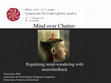 Research paper thumbnail of Mind over chatter: regulating mind-wandering with neurofeedback