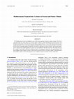 Research paper thumbnail of Mediterranean tropical-like cyclones in present and future climate.