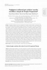 Research paper thumbnail of Negligência unilateral pós-acidente vascular encefálico: atuação da Terapia Ocupacional