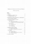 Research paper thumbnail of Modelos de Gestión de Servicios Públicos