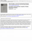 Research paper thumbnail of Inscriptions and the dynamic reception of Italian Renaissance maiolica