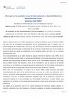 Research paper thumbnail of ¿Para qué se ha aprobado la Ley de Racionalización y Sostenibilidad de la Administración Local?