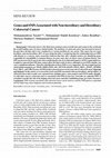 Research paper thumbnail of Genes and SNPs Associated with Non-hereditary and Hereditary  Colorectal Cancer