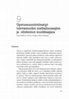 Research paper thumbnail of ’Opetussuunnitelmatyö tulevaisuuden matkailuosaajien ja elinkeinon muokkaajana