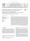 Research paper thumbnail of Introducing and validation of SYBR Green Real-Time PCR method to determinate sex ratio in bovine semen