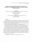 Research paper thumbnail of Demauro T., Gotta F., 2014. Design on archaeological sites between enhancement and conservation. The museographic project of the acropolis of Mount Filerimos (Rhodes),  In 2nd ICAUD - Proceedings, Epoka University, vol. Book 1, ISBN/ISSN: 978-9928-135-12-4