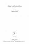 Research paper thumbnail of « Le médecin et les sons. Musique et magie dans "Le Livre des eschez amoureux moralisés" d’Évrart de Conty », in Laurence Wuidar (dir.), « Music and Esotericism », Leiden, Brill, coll. « Aries Book Serie », 2010, p. 23-43.